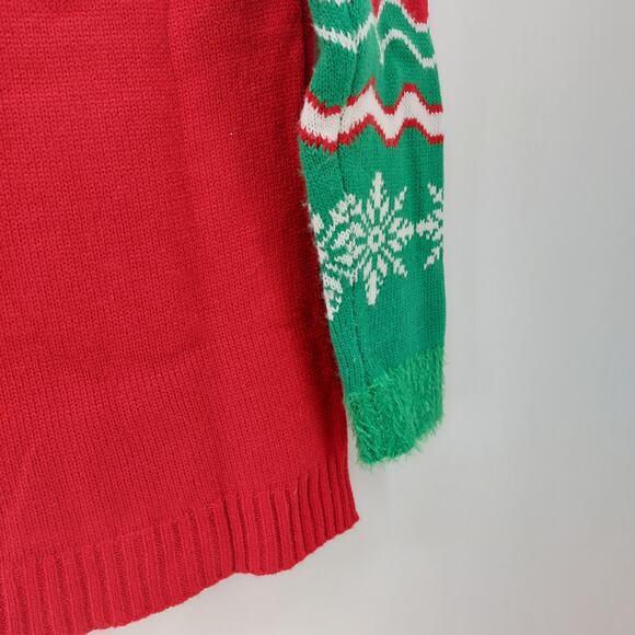 33 Degree Ugly Christmas Sweater Cool Reindeer Ornaments M - Picture 13 of 15